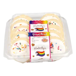 Kimberley's Bakeshoppe Vanilla Frosted Soft Sugar Cookies