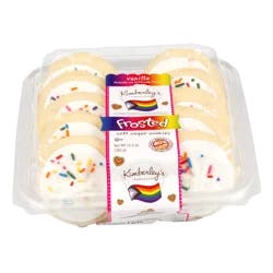 Kimberley's Bakeshoppe Vanilla Frosted Soft Sugar Cookies