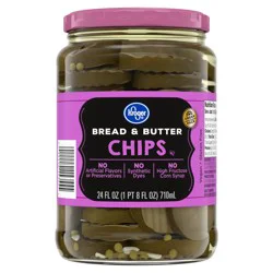 Kroger Bread & Butter Pickle Chips