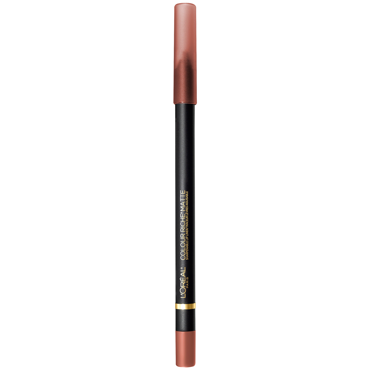slide 1 of 1, L'Oréal Colour Riche Matte Lip Liner - 112 Matte-stermind, 0.01 oz