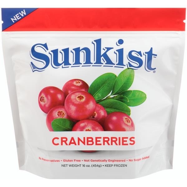 slide 1 of 1, Sunkist Cranberries, 16 oz