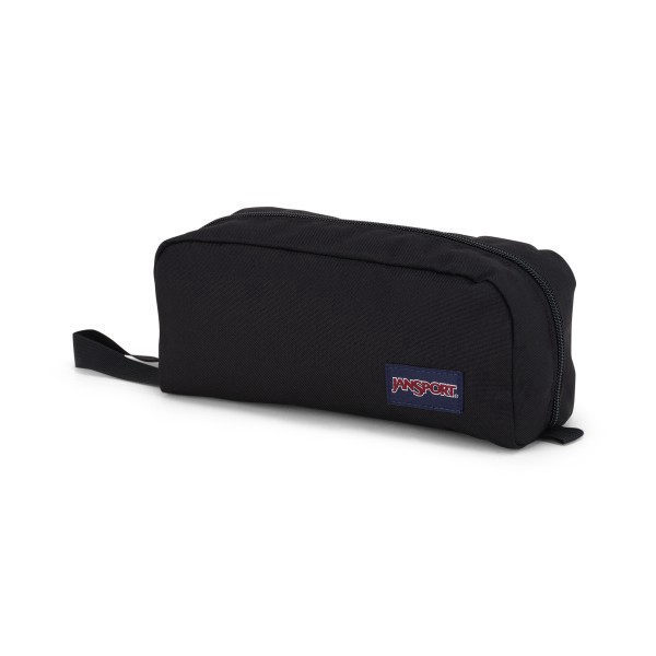 slide 2 of 5, Jansport Perfect Pencil Pouch, 4"" X 3"", 100% Recycled, Black, 1 ct