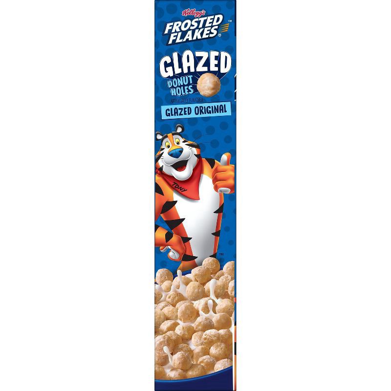 slide 7 of 9, Kellogg's Frosted Flakes Glazed Donut Holes Breakfast Cereal- 17 oz, 17 oz