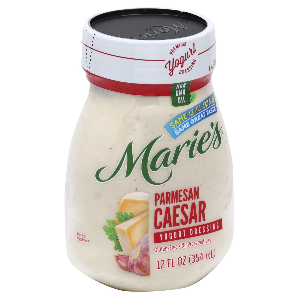 slide 3 of 3, Marie's Caesar Parmesan Yogurt, 12 fl oz