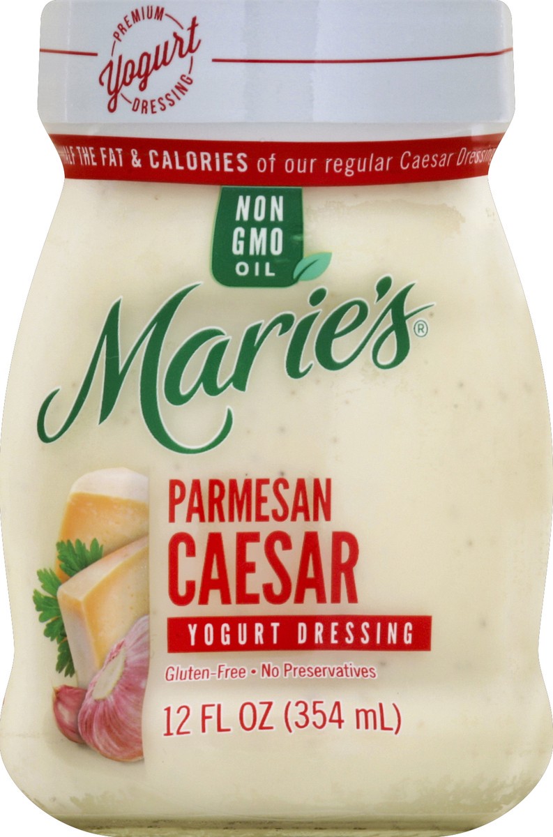 slide 1 of 3, Marie's Caesar Parmesan Yogurt, 12 fl oz