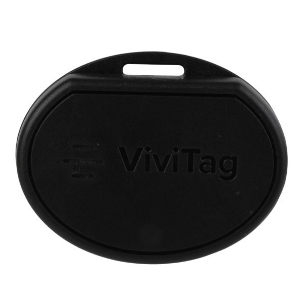 slide 7 of 7, Vivitar Vivitag Bluetooth Trackers, Black, Pack Of 2 Trackers, 2 ct