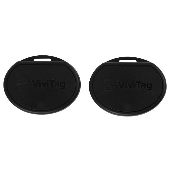 slide 1 of 7, Vivitar Vivitag Bluetooth Trackers, Black, Pack Of 2 Trackers, 2 ct