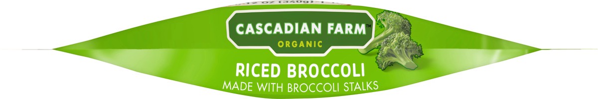 slide 4 of 14, Cascadian Farm Organic Riced Broccoli, Premium Frozen Vegetable, Non-GMO, 12oz, 12 oz