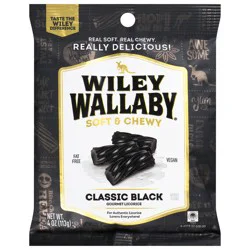 Wiley Wallaby Licorice Black