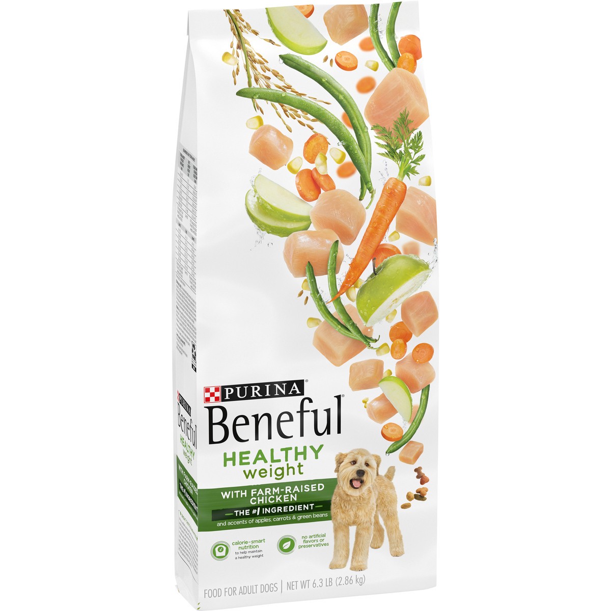 slide 8 of 9, Purina Beneful Healthy Weight Dry Dog Food, Healthy Weight With Farm-Raised Chicken - 6.3 lb. Bag, 6.3 lb