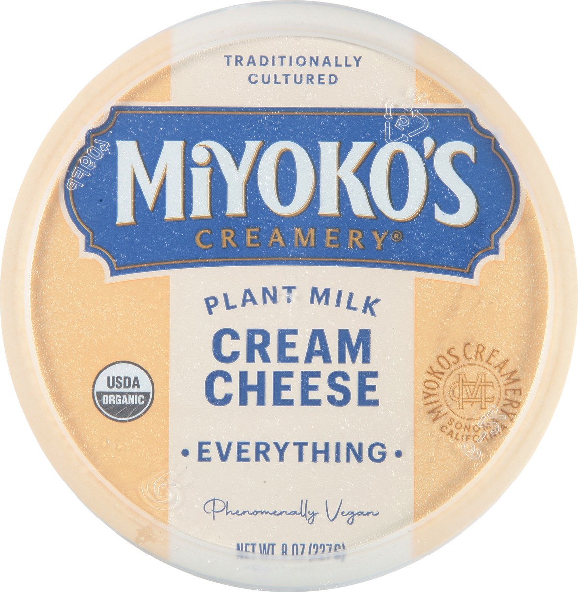 slide 6 of 9, Miyoko's Creamery Everything Plant Milk Everything Cream Cheese - 8 oz, 8 oz