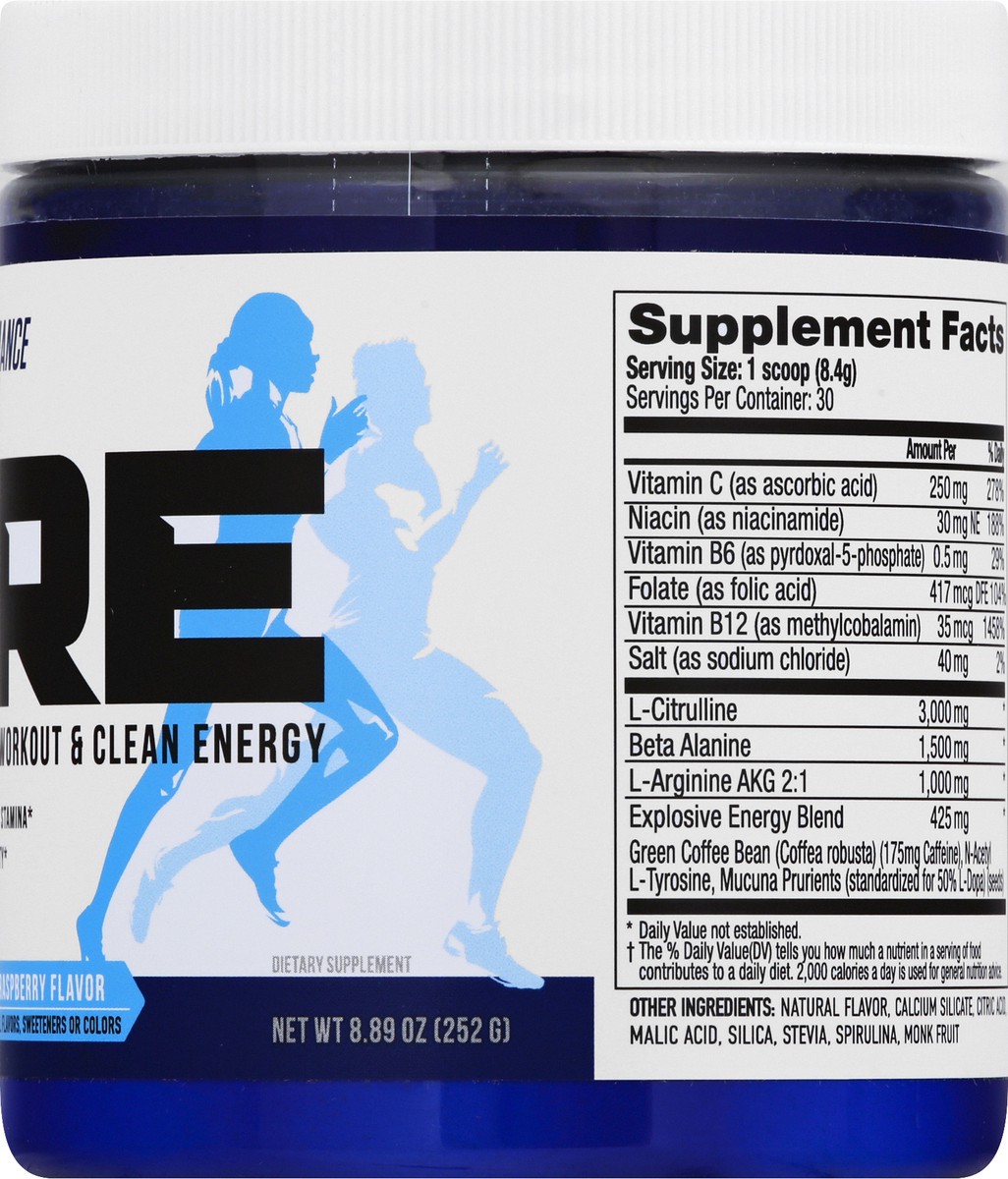 slide 6 of 9, Performance Inspired Nutrition Apex Pre Blue Raspberry Flavor Dietary Supplement 8.89 oz, 8.89 oz