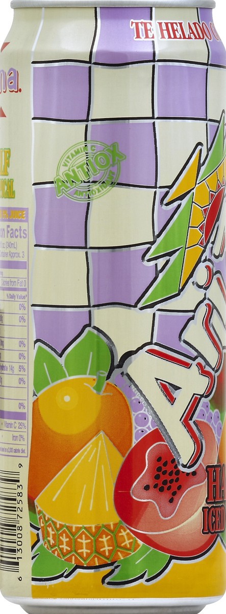 slide 4 of 5, Arizona Half & Half Tropical - 23 fl oz, 23 fl oz