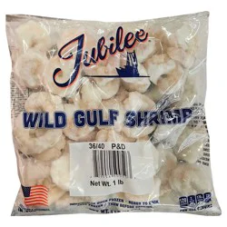 Jubilee 36/40 Count Peeled & Deveined Wild Gulf Brown Shrimp