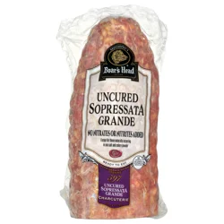 Boar's Head Deli Uncured Sopressata Grande (Shaved)