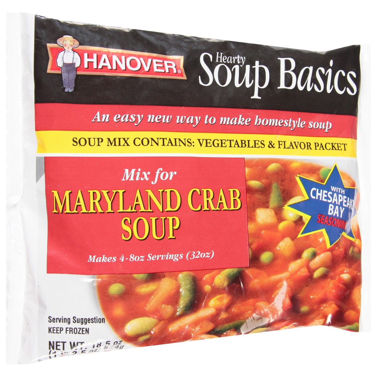 slide 9 of 13, Hanover Maryland Crab Soup Mix 18.5 oz, 18.5 oz