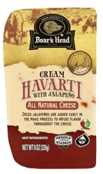 Boar's Head Cream Havarti Cheese with Jalapeño