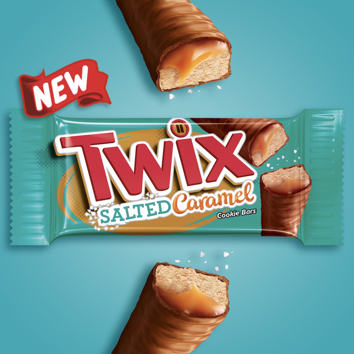 slide 5 of 8, TWIX Salted Caramel Chocolate Cookie Bars- 1.41 oz, 1.41 oz