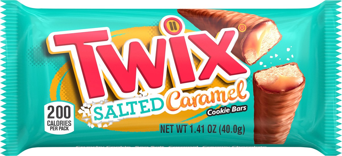 slide 1 of 8, TWIX Salted Caramel Chocolate Cookie Bars- 1.41 oz, 1.41 oz