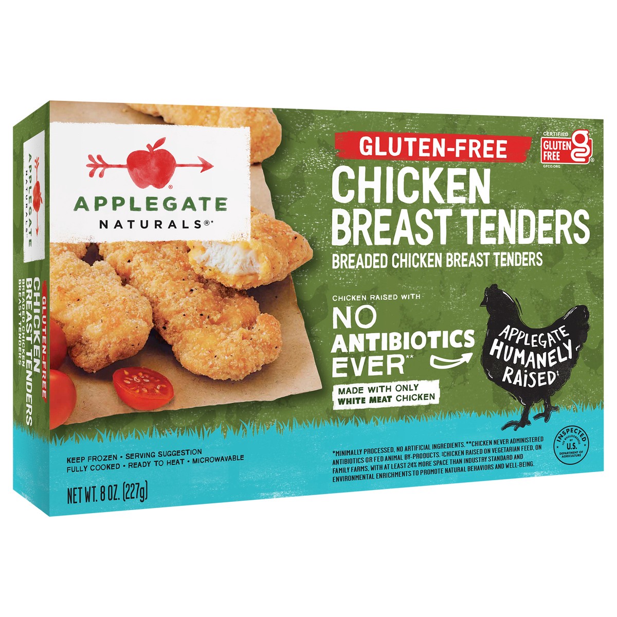 slide 2 of 11, Applegate Chicken Tenders, 8 oz