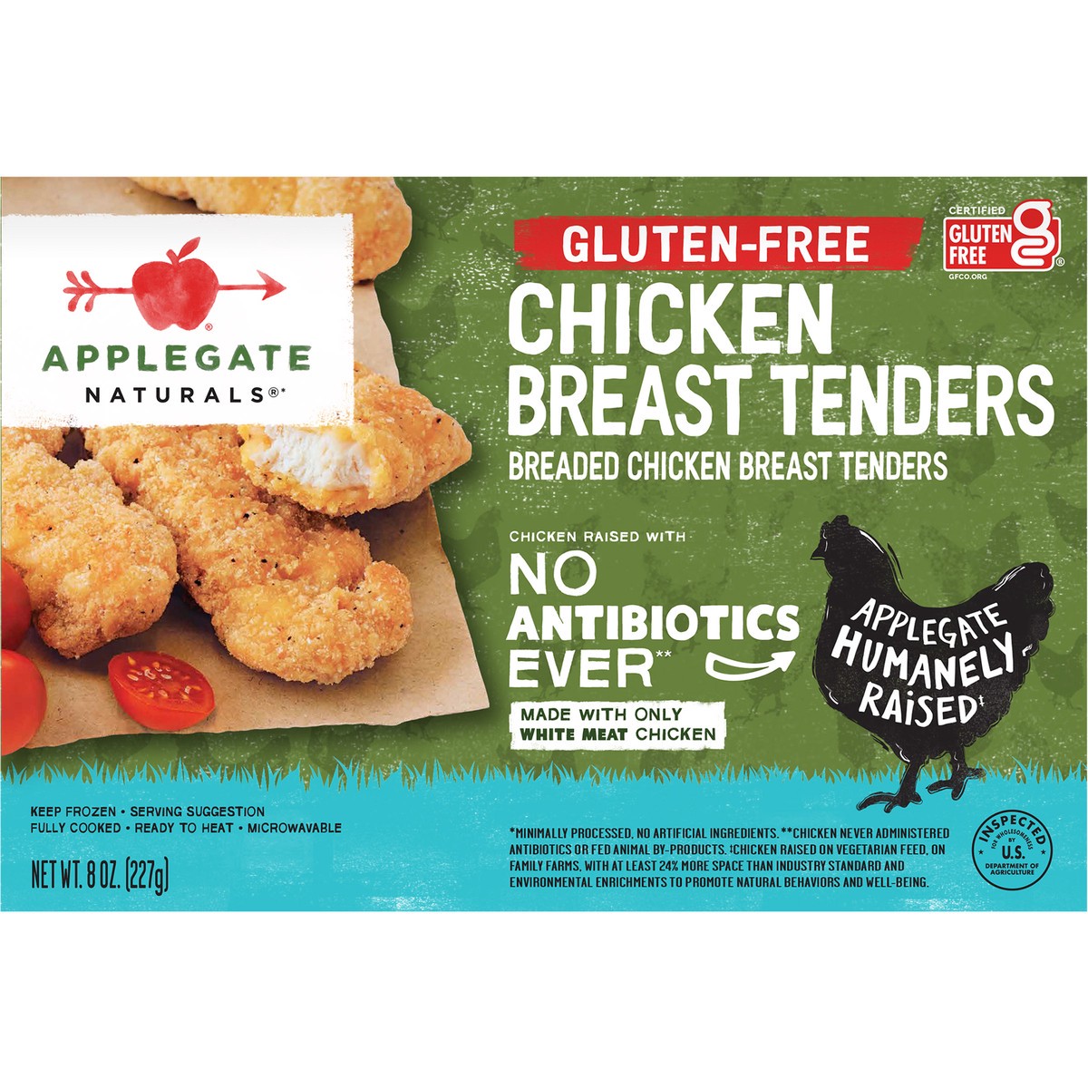 slide 5 of 11, Applegate Chicken Tenders, 8 oz