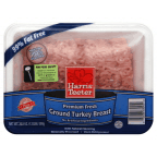 slide 1 of 1, Harris Teeter Ground Turkey Breast, 20.8 oz