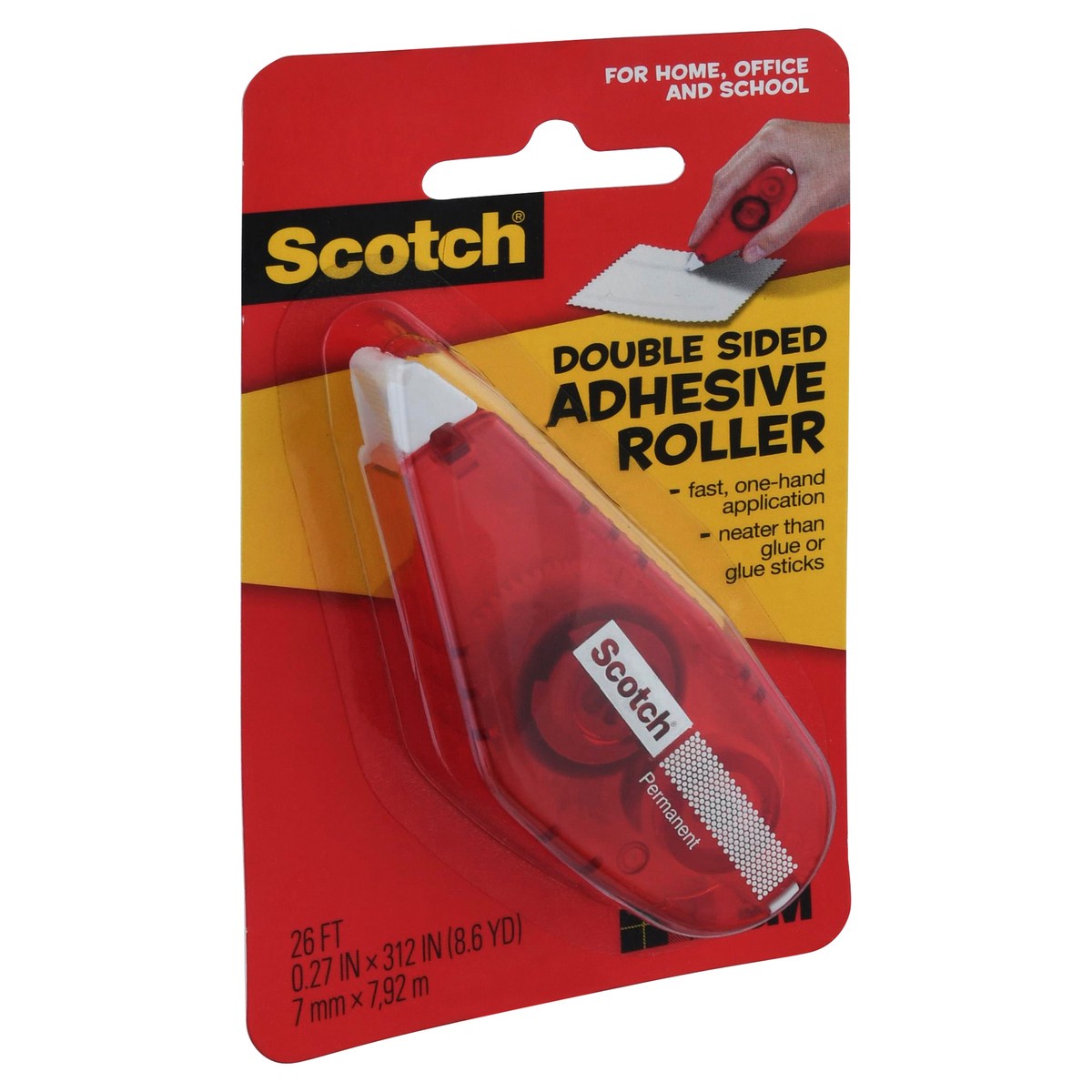 slide 7 of 9, Scotch Double Sided Adhesive Roller 1 ea, 1 ct