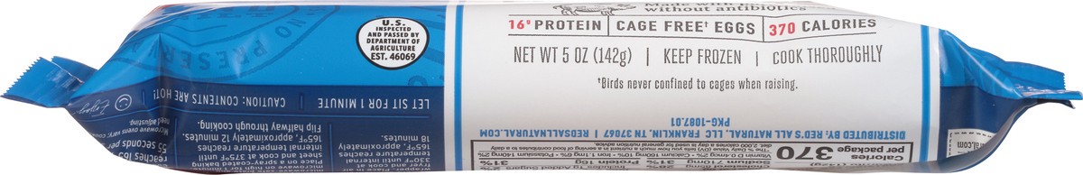 slide 4 of 9, Red's, Sausage, Egg & Cheese Breakfast Burrito, 5 oz, 5 oz