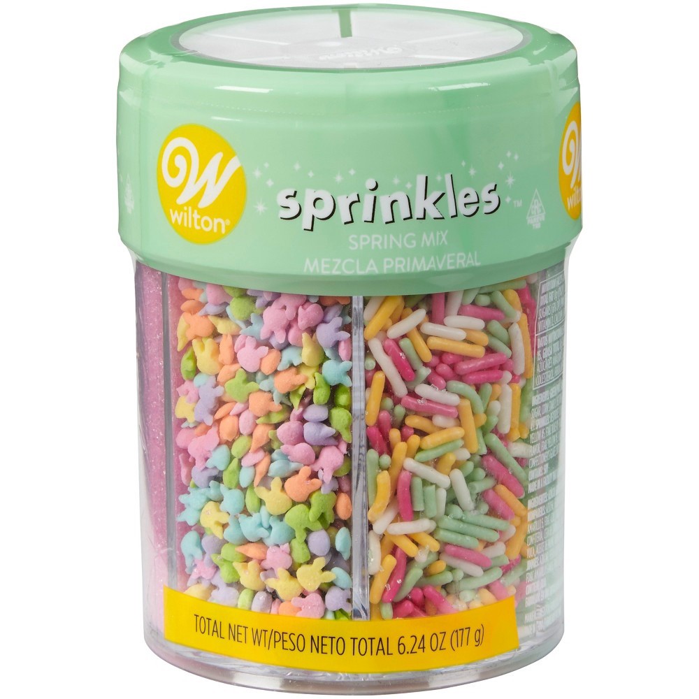 slide 2 of 2, Wilton Sprinkles Easter Spring Mix, 6.8 oz