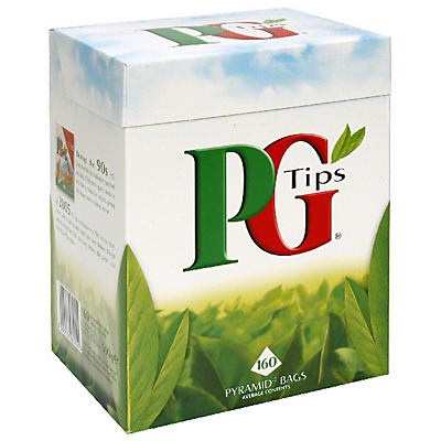 slide 1 of 1, PG Tips Black Tea Pyramid Bags, 160 ct