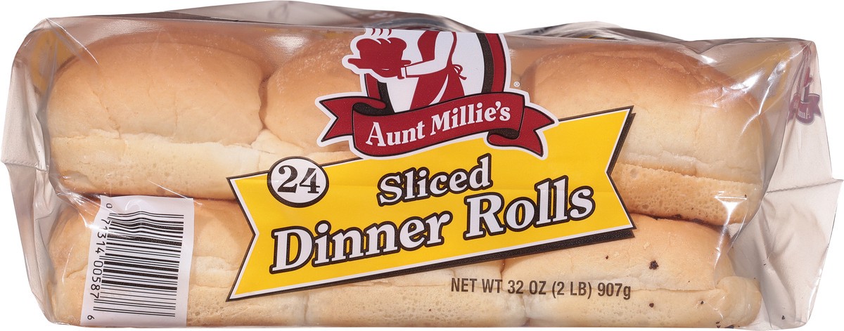 slide 3 of 9, Aunt Millie's Sliced Dinner Rolls 24 ea, 24 ct