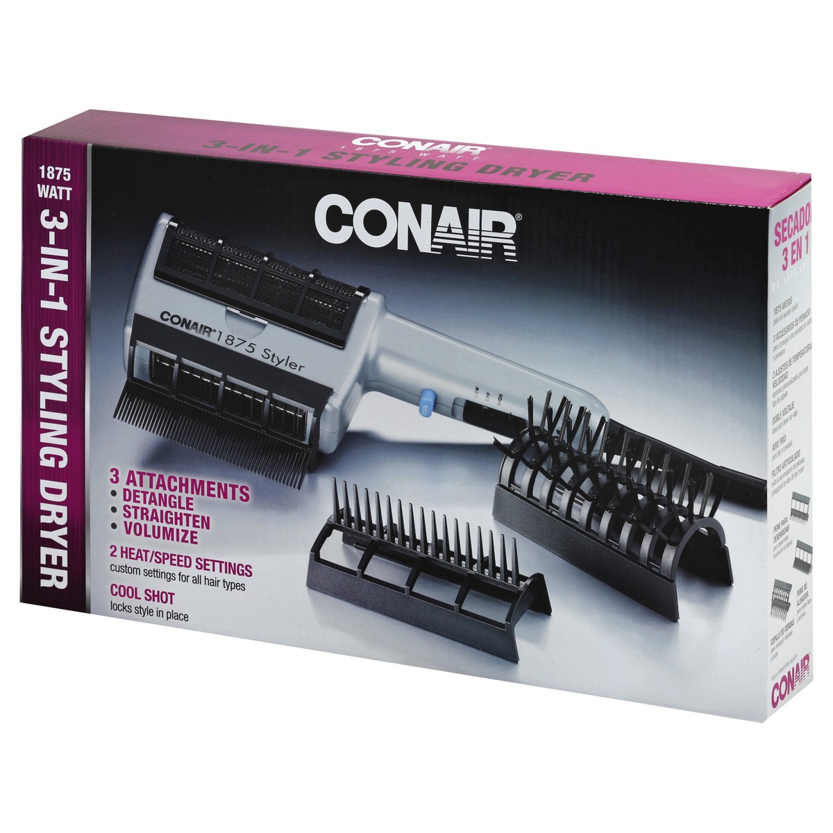 slide 2 of 10, Conair Styling Dryer 1 ea, 1 ct