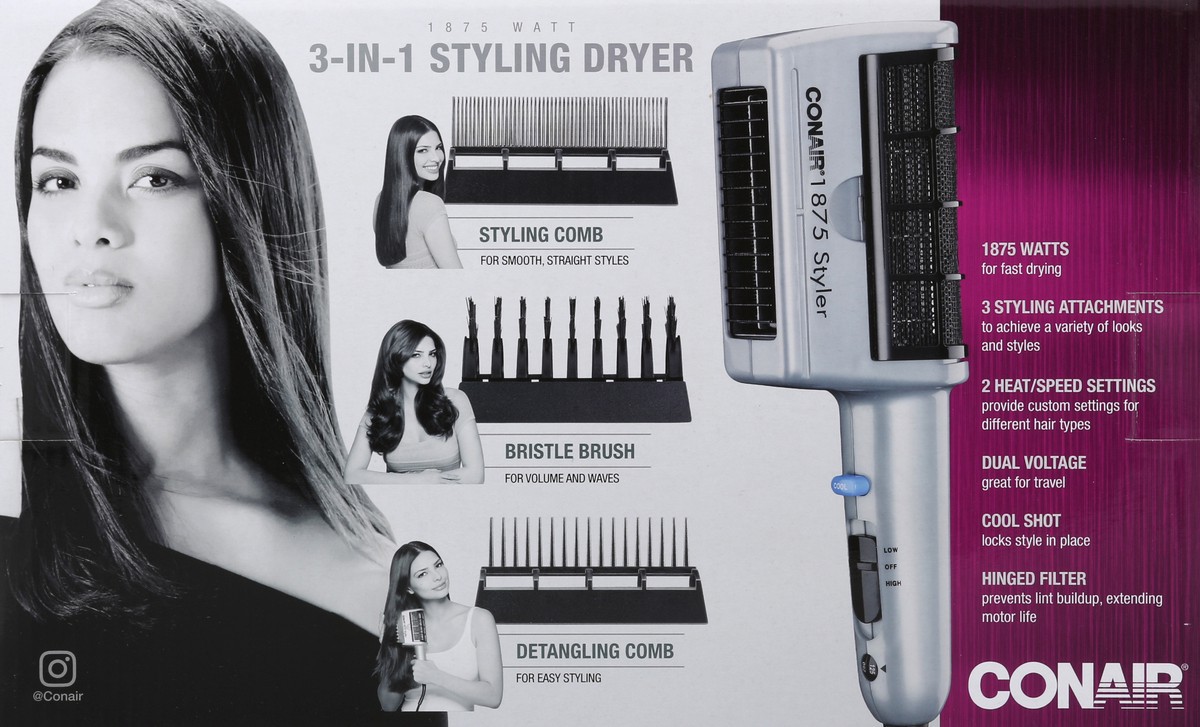 slide 5 of 10, Conair Styling Dryer 1 ea, 1 ct