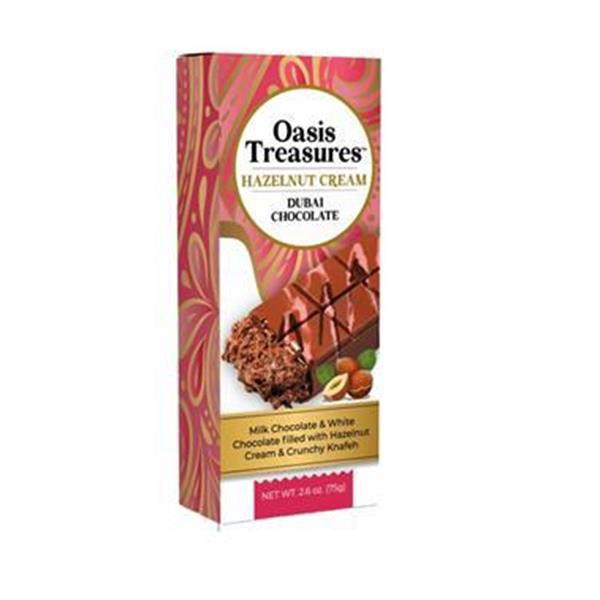 slide 1 of 1, Dubai Chocolate Bar, Hazelnut Cream, 2.6 oz