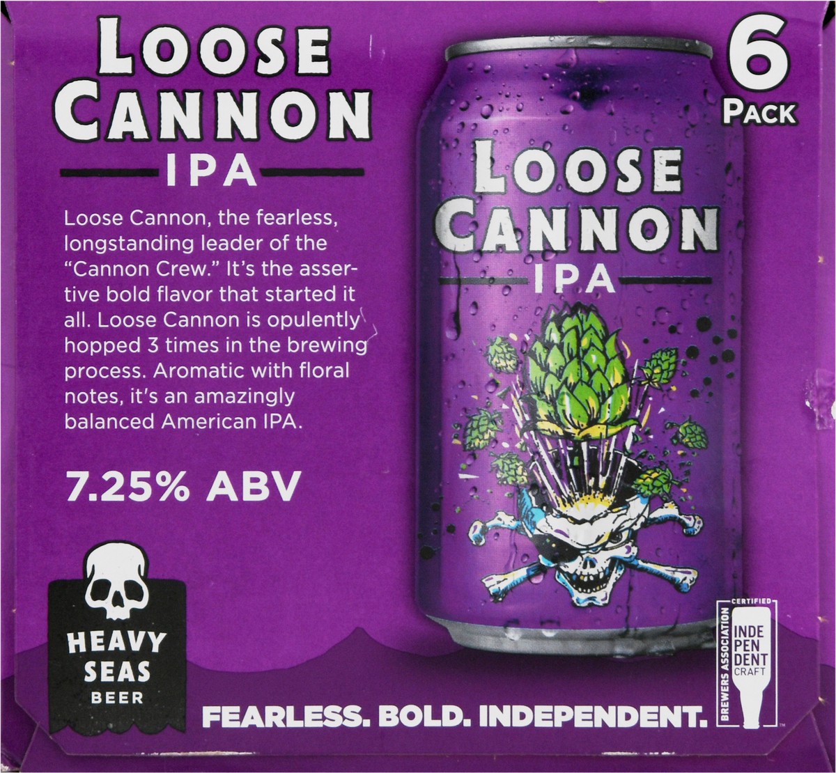 slide 10 of 12, Heavy Seas Beer IPA Loose Cannon Beer 6 Pack, 6 ct