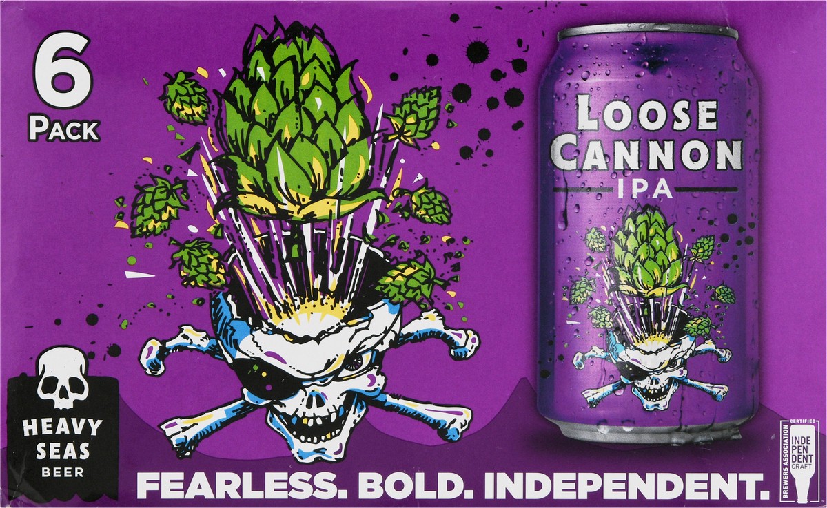 slide 12 of 12, Heavy Seas Beer IPA Loose Cannon Beer 6 Pack, 6 ct