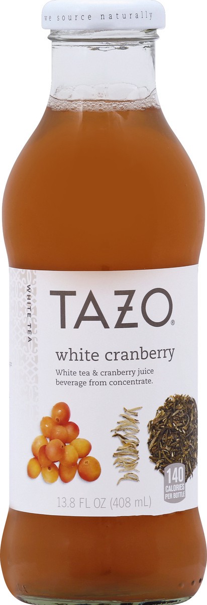 slide 4 of 4, Tazo White Cranberry Iced Tea, 13.8 oz