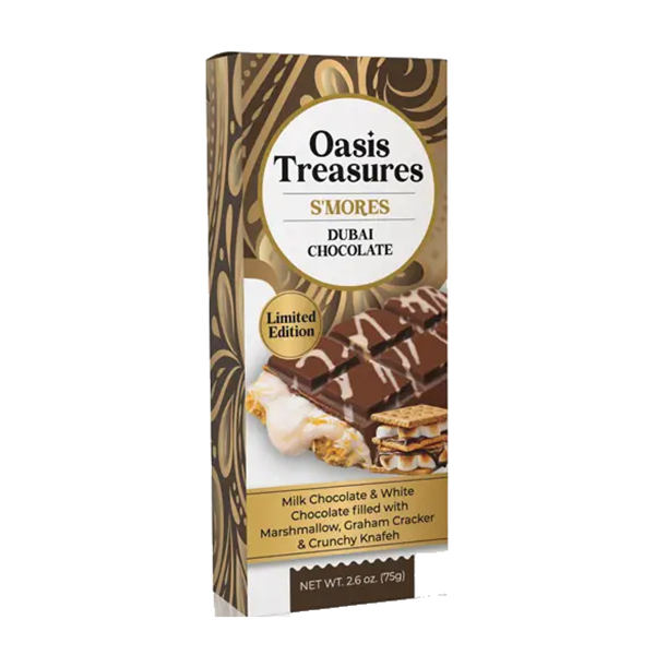 slide 1 of 1, Dubai Chocolate, S'mores Bar, 2.6 oz