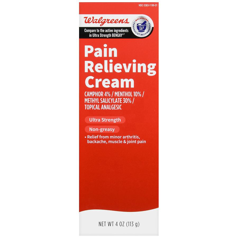 slide 3 of 5, Walgreens Muscle Rub Ultra Strength, 4 oz
