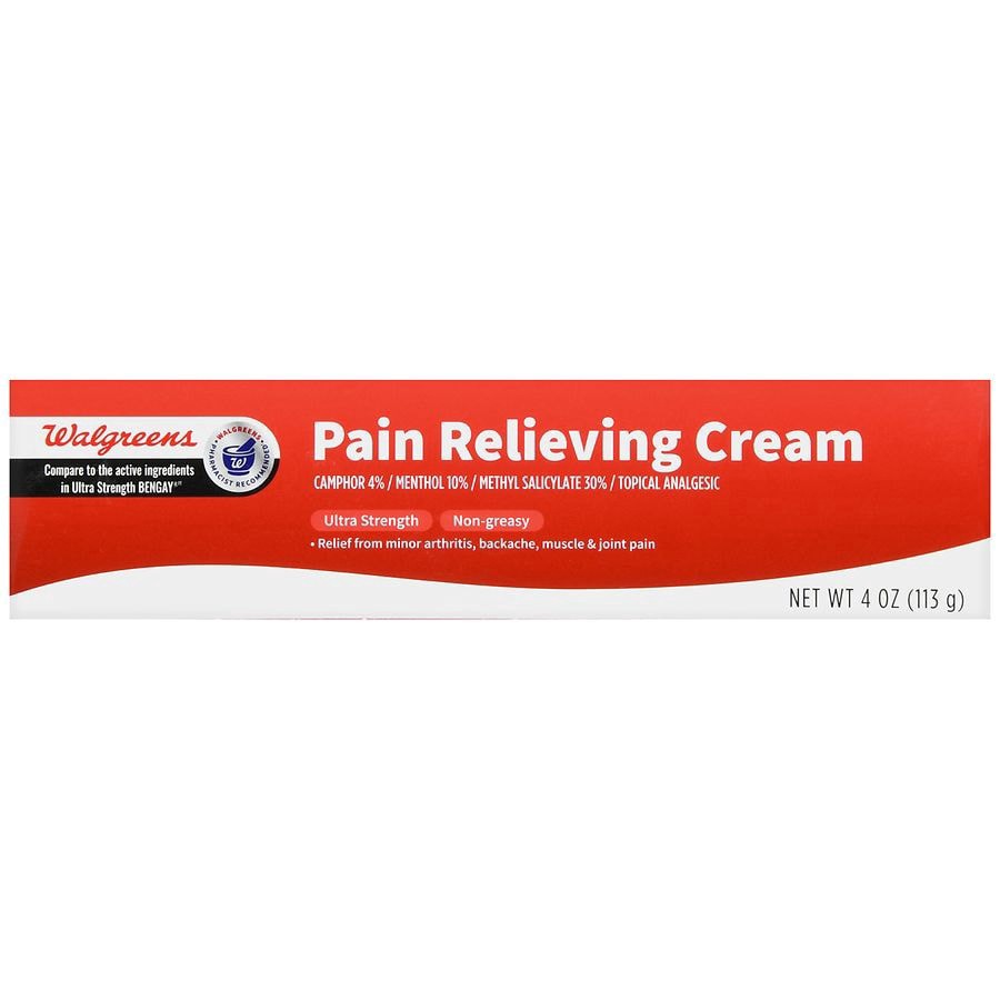 slide 4 of 5, Walgreens Muscle Rub Ultra Strength, 4 oz