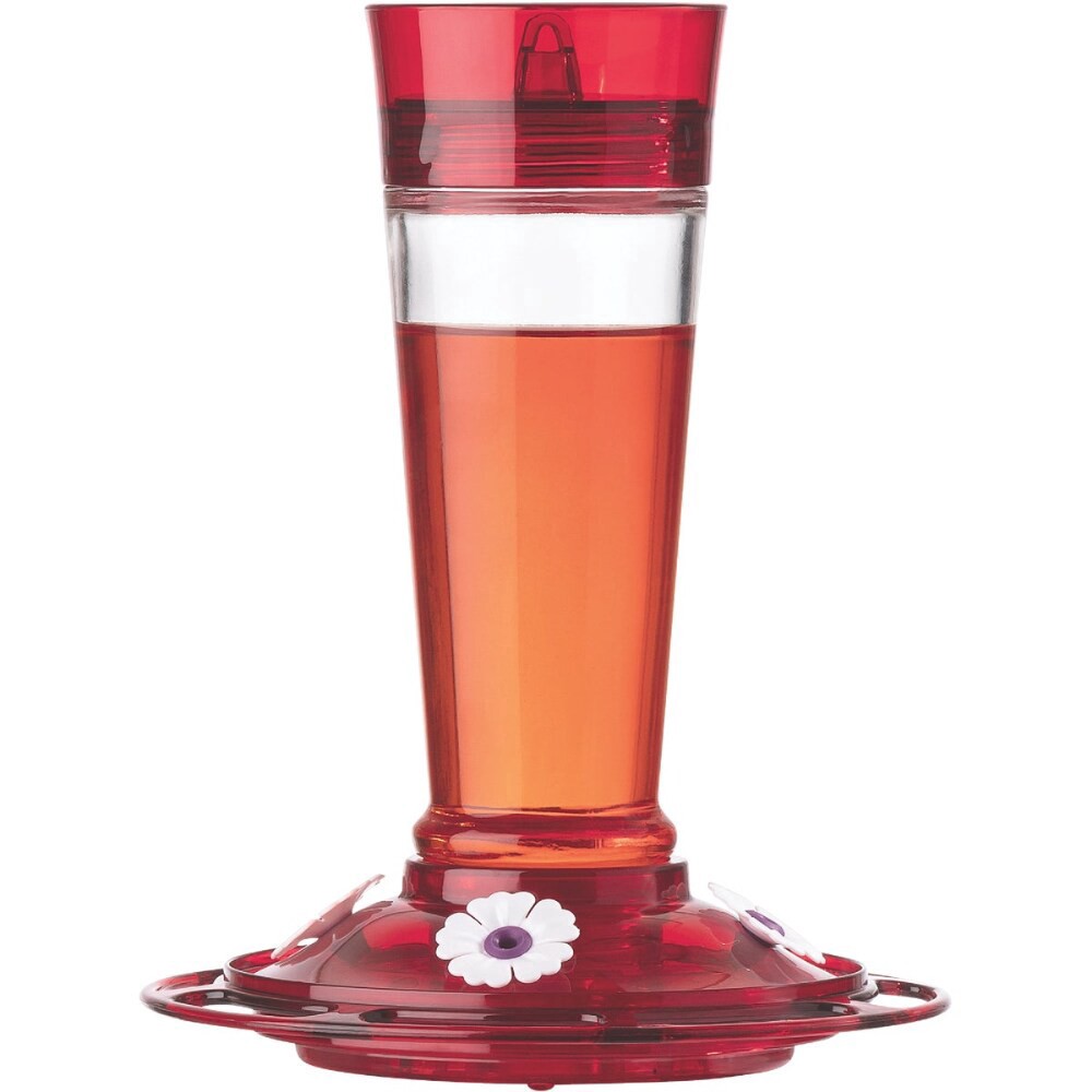 slide 6 of 6, More Birds Ruby 10 Oz. Glass Hummingbird Feeder 35-Rub, 1 ct
