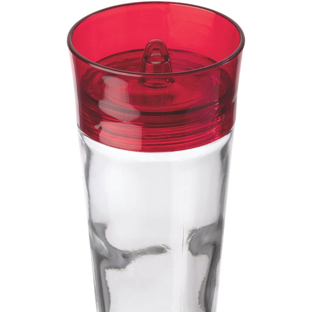 slide 2 of 6, More Birds Ruby 10 Oz. Glass Hummingbird Feeder 35-Rub, 1 ct