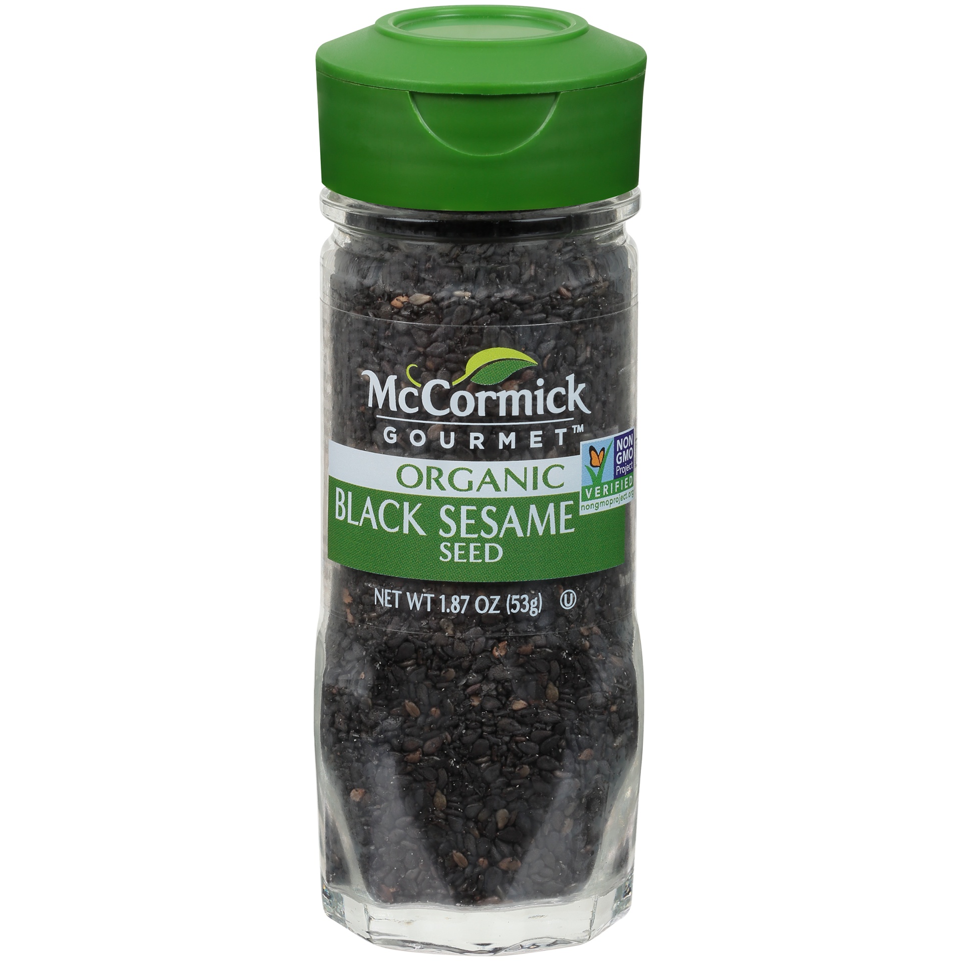 slide 1 of 1, McCormick Gourmet Organic Black Sesame Seeds, 1.87 oz