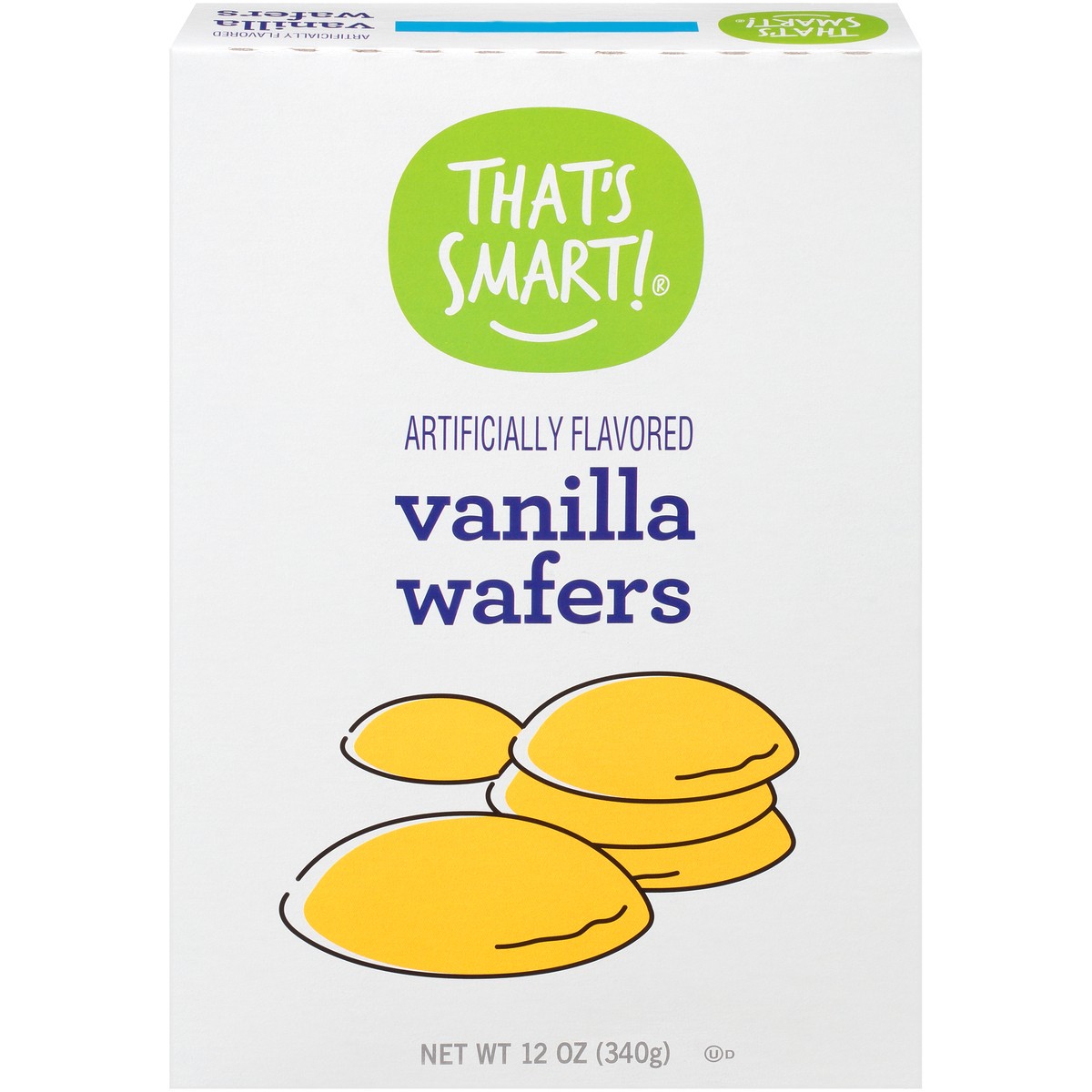 slide 1 of 9, That's Smart! Vanilla Wafers, 12 oz