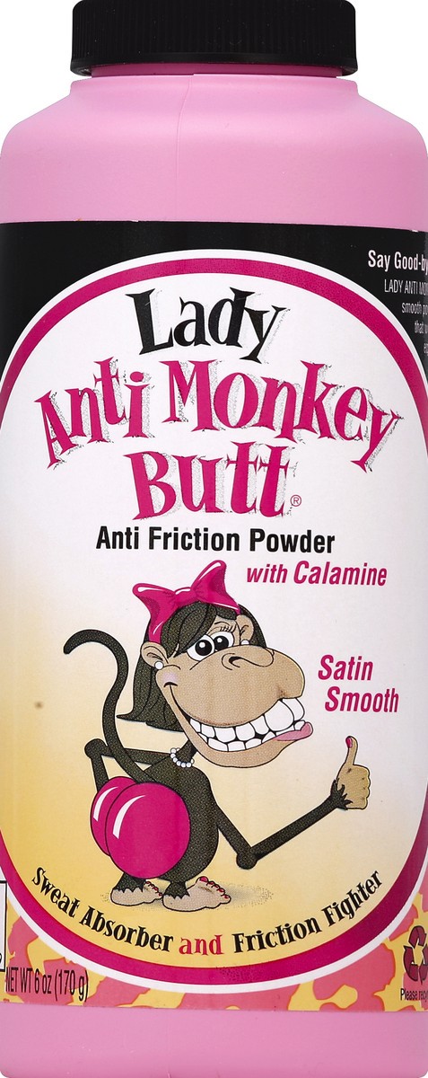 slide 2 of 2, Anti Monkey Butt Anti Friction Powder 6 oz, 6 oz