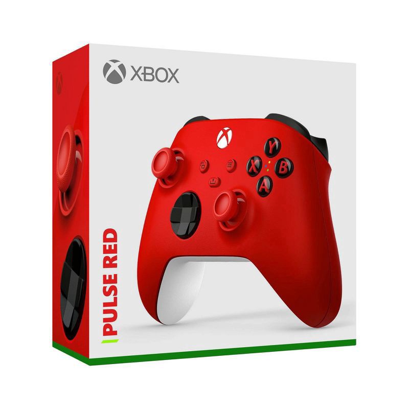 slide 7 of 9, Microsoft Xbox Series X|S Wireless Controller - Pulse Red, 1 ct