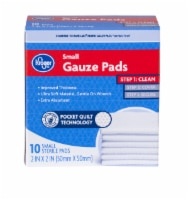slide 1 of 1, Kroger 2X2 Inch Small Gauze Pads, 10 ct