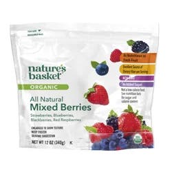 Nature's Basket Organic Mixed Berries