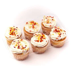 Giant Eagle Cupcake, Yellow, With Buttercream