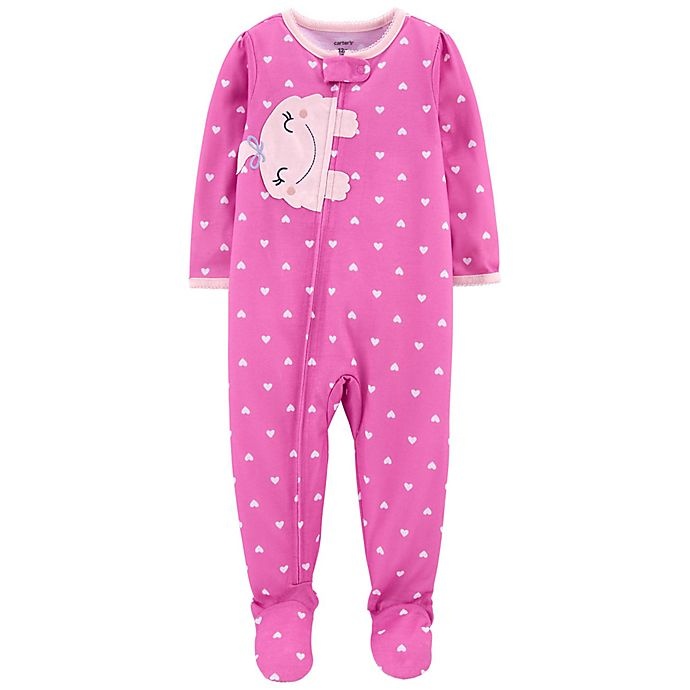 slide 1 of 1, Carter's Monster Loose Fit Footie PJs, 1 ct